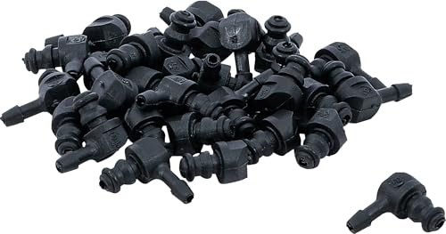 BGS 8107-22 | Juego de conectores de plástico | en forma de L | 30 piezas