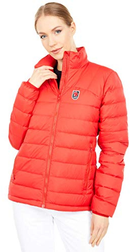 Fjallraven Expedition Pack dunjacka W jacka, dam, röd, M