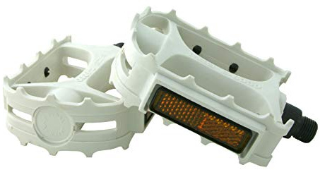 MKS 9/16 Pedal, Cross, Weiss #6014