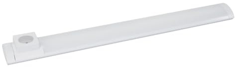 Gefom REGLETTE DESIGN LED INTEGREE avec prise, 68 CM, 8W, 450 LM, BLANCHE avec inter