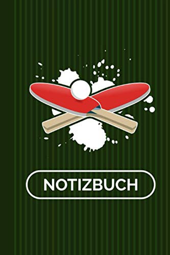 Notizbuch: Tischtennisball Tischtennisschläger Tischtennis Notizheft [Gepunktet] 120 Seiten I Soft Cover I