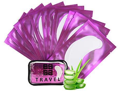 250 Paare Augenpads für Wimpernverlängerung Wimpern Pads Augenpads Wimpern Augen Patches Wimpernverlängerung Pad Zubehör Under Eye Pads for Eyelash Extensions Gut Bleiben-Lunamoon (Purple250)