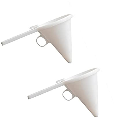 Angoily 2 Pièces Piston Entonnoir Cuisson Entonnoir Pliable Entonnoirs Chocolat Entonnoir avec Support pour La Cuisson Gâteau Décoration Fournitures De Cuisine