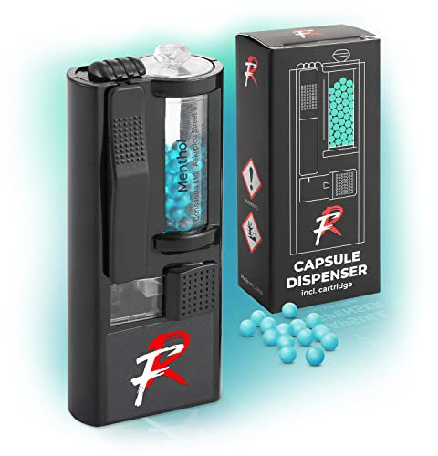 Flavouroom - Premium Applikator Set inkl. 100 Menthol Kugeln I DIY Menthol Kapseln Filter für unvergesslichen Flavour Geschmack I Kapselfüller I aromatische Click Hülsen Kugeln I nachfüllbar