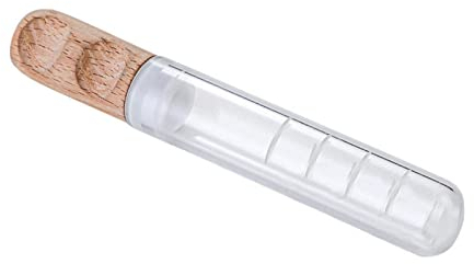 Tubo de para infusor de té, infusor de té para té suelto, reutilizable, transparente, colador para botellas de Delr