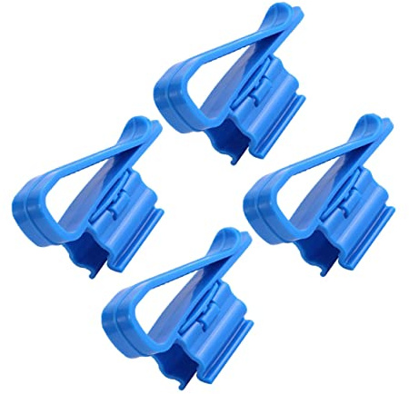 Ipetboom Aquarium Filtrationsschlauch Halter 4 Stück Mit Schiebefunktion – Wasserrohr Klemme Für Schlauchbefestigung an Eimer Und Filter 3.35X1.02 Zoll