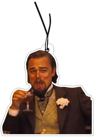 Leonardo Di Caprio - Set di 2 fragranze per auto, profumatore per auto, deodorante per auto, deodorante, ciondolo profumato per auto