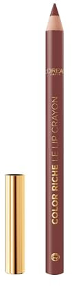 L'Oréal Paris Color Riche Le Lipliner 570 Worth It Intense, penna per labbra con mina morbida, per contorni labbra chiari, con ingredienti nutrienti