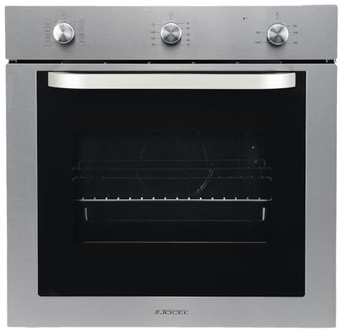 Horno Encastrable Jocel JFE019042, Capacidad del horno 70L, Potencia 2800W, Clase A, Inox