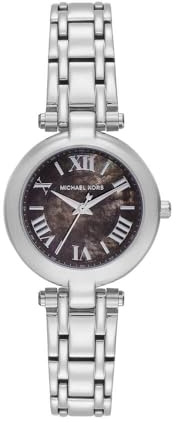 Michael Kors Laney Watch für Damen, Quarz-Dreizeigerwerk mit Edelstahlarmband
