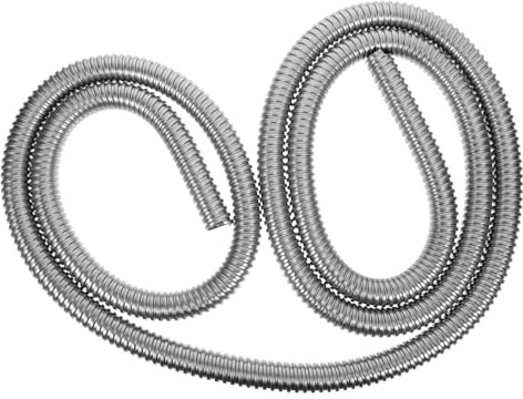 Holibanna Stainless Steel Protective Sleeve Metal Cord Cover for Audio Power Cable Wire Protection in Home Office