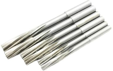 NZNHGHPNTT H7 Spannreibahle HSS M2 Ganzschleif-Spiralnut-Reibahle mit geradem Schaft(18mm)