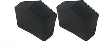 Vision4ever PACK OF 2 40MM X 20MM REPLACEMENT LADDER/STEP LADDER FEET/RUBBER Easy To Use