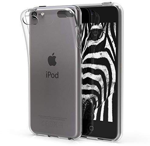 kwmobile Étui Compatible avec Apple iPod Touch 6G / 7G (6ème et 7ème génération) - Coque Protection Silicone pour Lecteur MP3 - Transparent