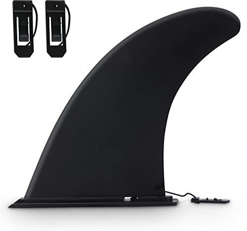 Senbaler Ailerons de Planche de Surf Amovibles,Sup Fin Dérive Universels pour Stand up Paddle Board Longboards Surfboard (Style 2)