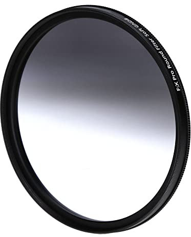 Rollei F:X Pro Graduated Gradient Round Filter Soft GND 8 Screw Filter with Rotating Ring for Adjusting the Gradient along the Rotation Axis. Ideal for Landscape and Architectural Photography (77mm)