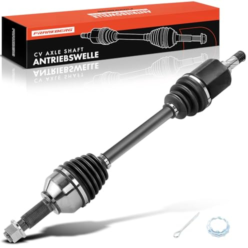 Frankberg 1x Arbre de transmission Essieu Avant Compatible avec Qashqai +2 I J10 JJ10E NJ10 1.5 dCi 2007-2013 Remplacer# 39100JD52B