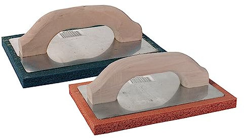 1PEZZO FRATTONE IN GOMMA SPUGNA cm 14 x 21 - colore blu - dura