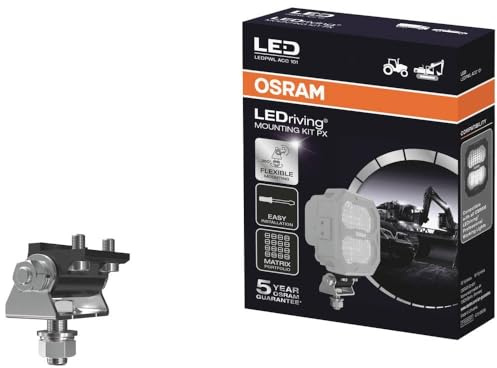 OSRAM LEDriving® Flexible Mounting Kit, LEDPWL ACC 101, OFF ROAD, Zubehör für LED Arbeitsscheinwerfer Professional Series PX