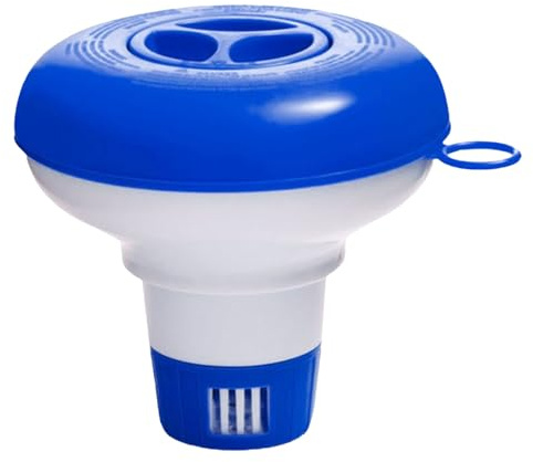 Kasmole Cloro Flotante | Cloro Flotante tabletas Cloro para Piscinas Piscina Tablet Flotador - para Piscina, Parque acuático, SPA