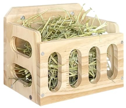 Kaninchen-Heuraufe | Heuraufe für Meerschweinchen | Heuraufe aus , Heuraufe aus , Heuraufe für kleine Haustiere, Kaninchen, Meerschweinchen, Chinchilla, Kaninchen