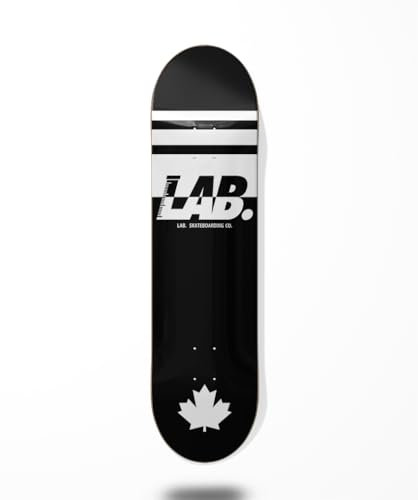 Lab Skateboard Skateboard Deck - Institutionell Black 8.5