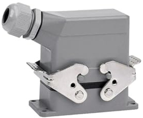 IEEONCNON Heavy Duty Connectors HDC-HE-016-1/2/3/4 F/M 16pin 16A Screw Connection 500V Industrial Rectangular Connector Plug(Hdc-he-016-1)