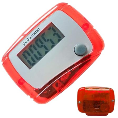 Pedometer for Seniors - Digital Fitness Sports Pedometer | for Elderly People | For Sports Activities such as Hiking, Training, Travel and
