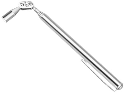 Outil de ramassage télescopique en acier inoxydable robuste d'une capacité de 0,7 kg pour utilisation en atelier