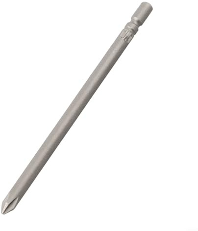 PH00 PH0 PH1 PH2 Embout de tournevis cruciforme à tige ronde de 4 mm pour tournevis électrique 800 compatible avec perceuses sans fil, perceuses électriques et outils à main (4 x 80 x 4,0 PH1)