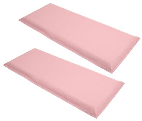 BESTOYARD Lot de 2 Coussins Muraux Adhésifs Anti-collision pour Garçon et Filles en Pvc Rose, Panneau Mural Capitonné 3d, Rembourrage Souple pour Chambre et Salle de Jeux