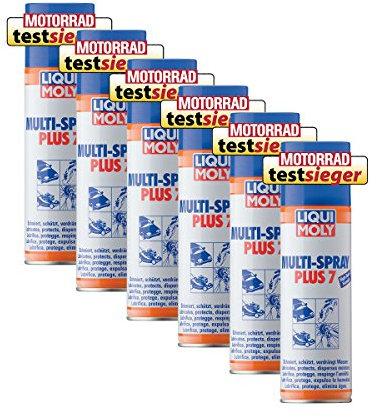 6 x Liqui Moly 3304 Multi Spray Plus 7 protezione elettronica contro la corrosione, 300 ml
