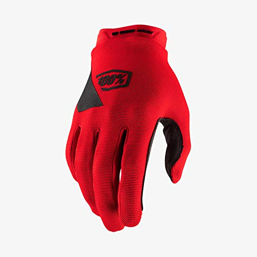 100% Ridecamp Youth Glove Guantes, Niños, Red, SM
