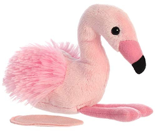 Aurora® Adorable Shoulderkins™ Fay Flamingo™ Stuffed Animal - Fun Buddy that Can Go Everywhere with You - Perfect for Kids 3+ Years and Costumes - Pink 5 Inches