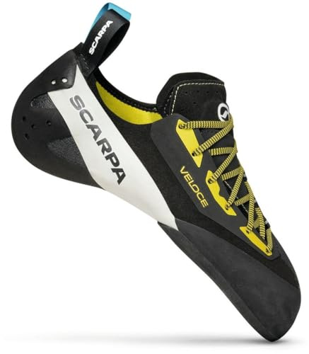 SCARPA Veloce L bergsklättringsskor för män – svart/gul – 9-9,5