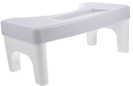 Gatuida Tritthocker Einfach Rutschfester Robustem Toilette aus für Stilvoll Pp mit Multifunktionalem Design und für Badezimmer und Toiletten