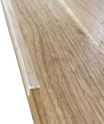 Kantenschutz Baby für Tisch, 100% Silikon, Transparent, 1 x 1 cm | Selbstklebend, Eckenschutz für Tisch, Schutz Wand Möbel, Kinder Sicher, Kopfschutz, 2m