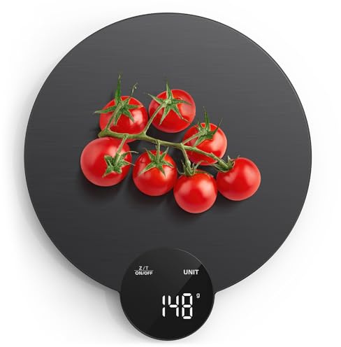 Ultrean 1g/0.1oz Precision Food Scale, HD LED Display Digital Kitchen Scale, Stainless Steel, 11lb Capacity for Cooking Baking (Batteries Included)