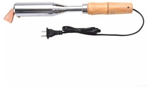 ZYNCUE Fer à souder électrique avec poignée en bois haute puissance 300 W - Machine de soudage numérique - Fer à souder électrique professionnel