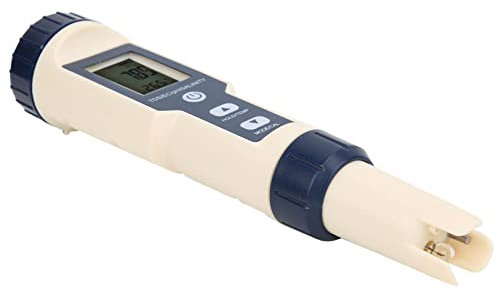 Digital PH Meter, 5 in 1 Portable Water Quality Tester with LCD Display, for Garden, Home, Laboratory, Farm, Aquarium