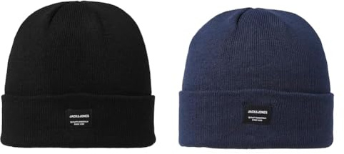 JACK & JONES JACDNA Beanie NOOS, Black, JACDNA Beanie NOOS, Black