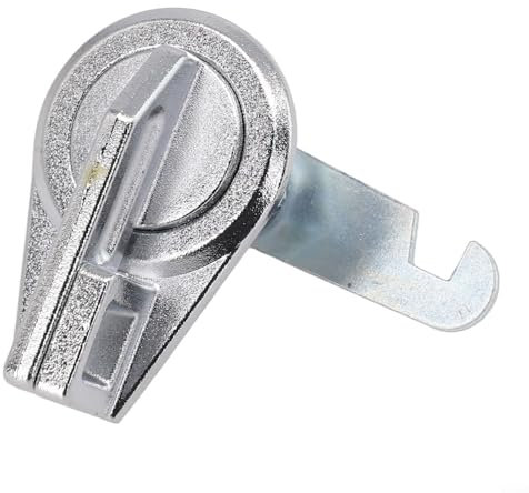 Bebykilemi Serratura a lingua, in lega di zinco, serratura con chiusura a scatto, sicurezza per cassetti, armadietti e schedari (modello aggiornato 20 mm)