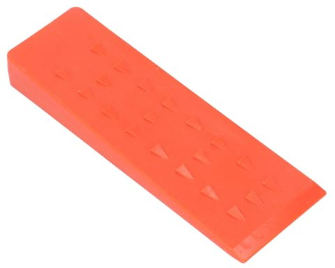 Cuneo abbattimento Utensile taglio per alberi ad alta resistenza in plastica ABS 10 pollici per il disboscamento professionale e gli appassionati del fai te Cuneo di sicurezza (Arancia)