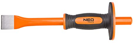 NEO Chisel with Protection 300 x 50 mm CRV Steel 18 mm Hex Cross Section