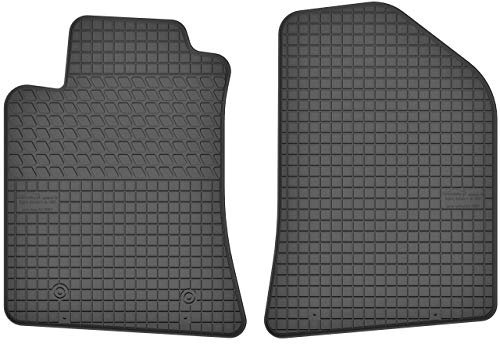 Gummimatten Vorne Gummi Fußmatten Satz für Toyota Avensis II (2003-2009) - 2-teilig - Passgenau