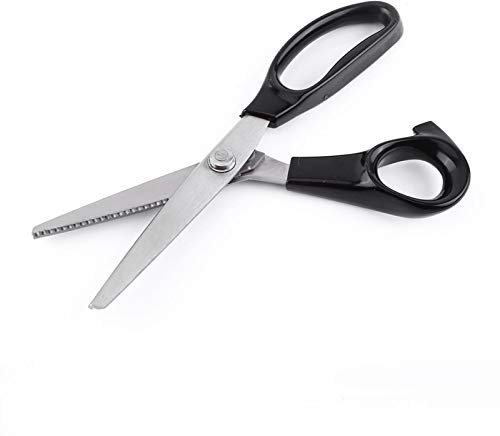 3 mm/5 mm/7 mm Zackenschere Schere für Stoff, Edelstahlschere mit runder/dreieckiger Kante(3mm)