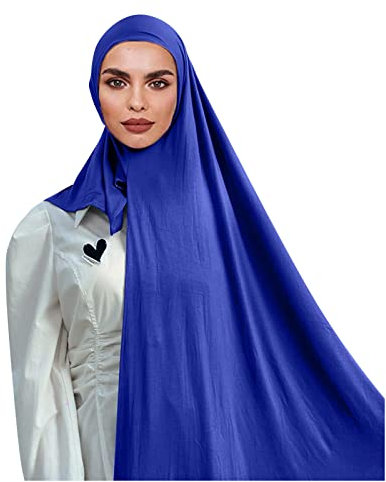 LIANGTUOHAI Kopftuch Für Damen, Muslimische Kleider Damen Hijab, Frauen Muslimisches Kopftücher Für Damen Türkische Premium Qualität Modern Kopftücher Muslim Kleid Türkisch Premium Gebetskopftuch