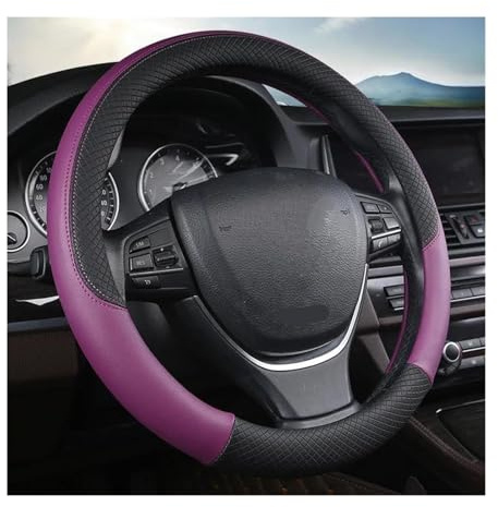 Auto Lenkradbezug Für Alle Für BMW Modelle E39 E46 E60 E87 E90 F10 F20 X1 X2 X3 X4 X5 X6 Interieur Zubehör (Stil 6) Auto Carbonfaser Antirutschlenkrad(Style 3)