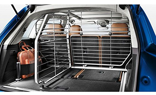 Audi d'origine Q5 (Type FY, à partir de 2017) Grille de séparation Longitudinal Grille de Protection pour Chien Coffre Bagagerie Grille Gris foncé 80 a017222
