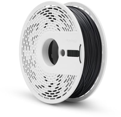 Fiberlogy Schwarzes Polypropylen 1,75 mm (± 0,02), 0,75 kg hochwertiges Filament hergestellt in der EU für Desktop-3D-Drucker.